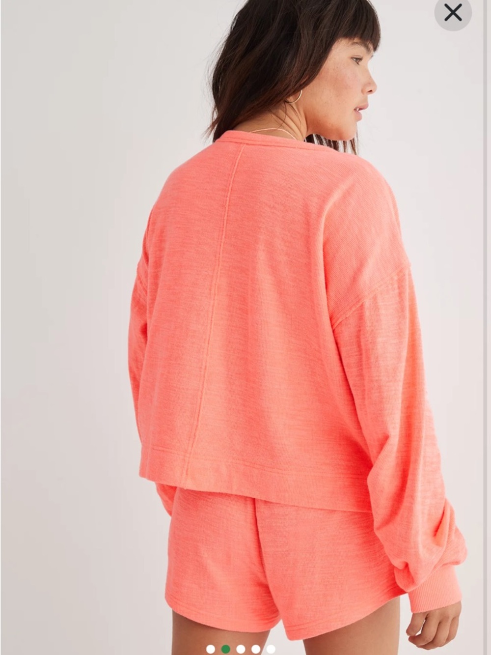 Aerie Endless Summer Crew Sweatshirt and Shorts Set - Picture 15 of 15